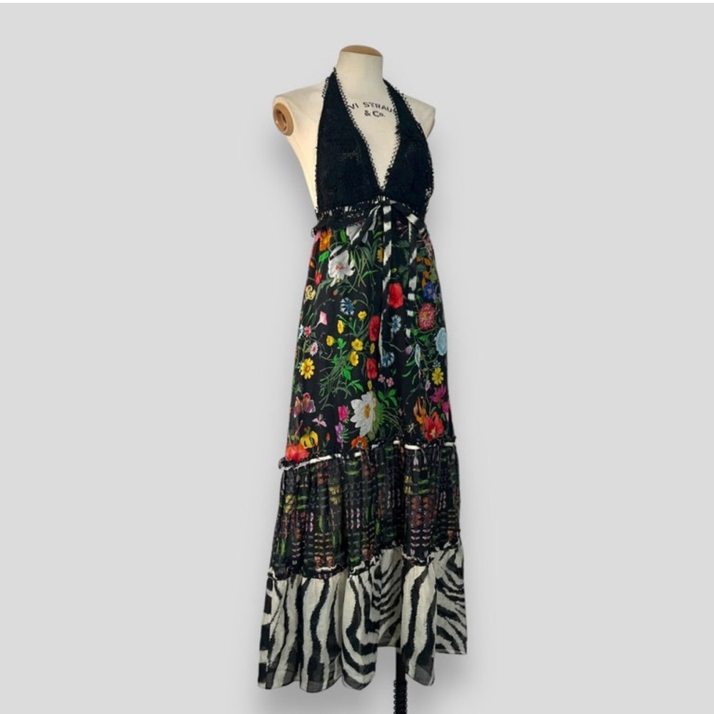 vintage Gucci halter neck summer dress